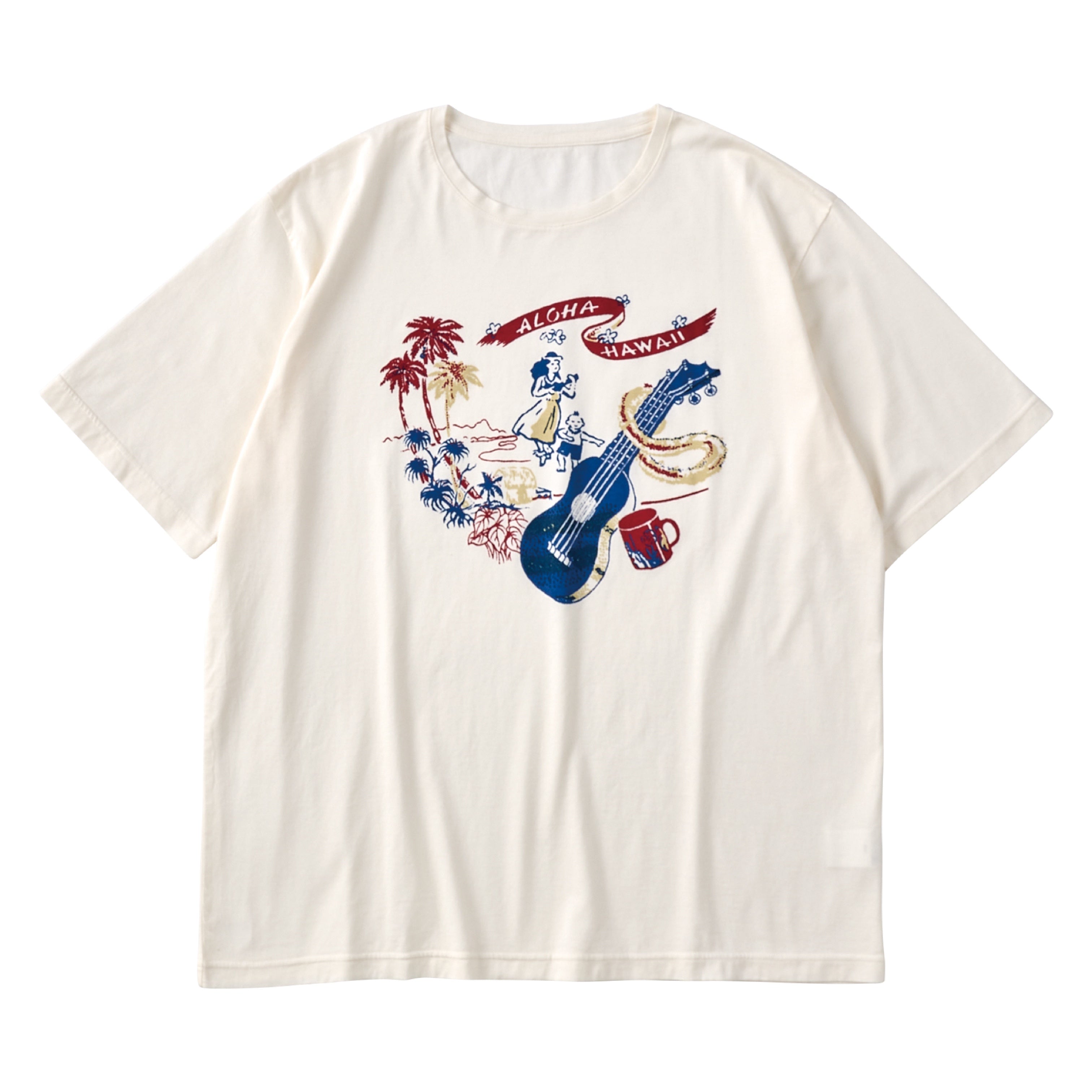 ALOHA T-SHIRT UKULELE – PORTER CLASSIC KYOTO