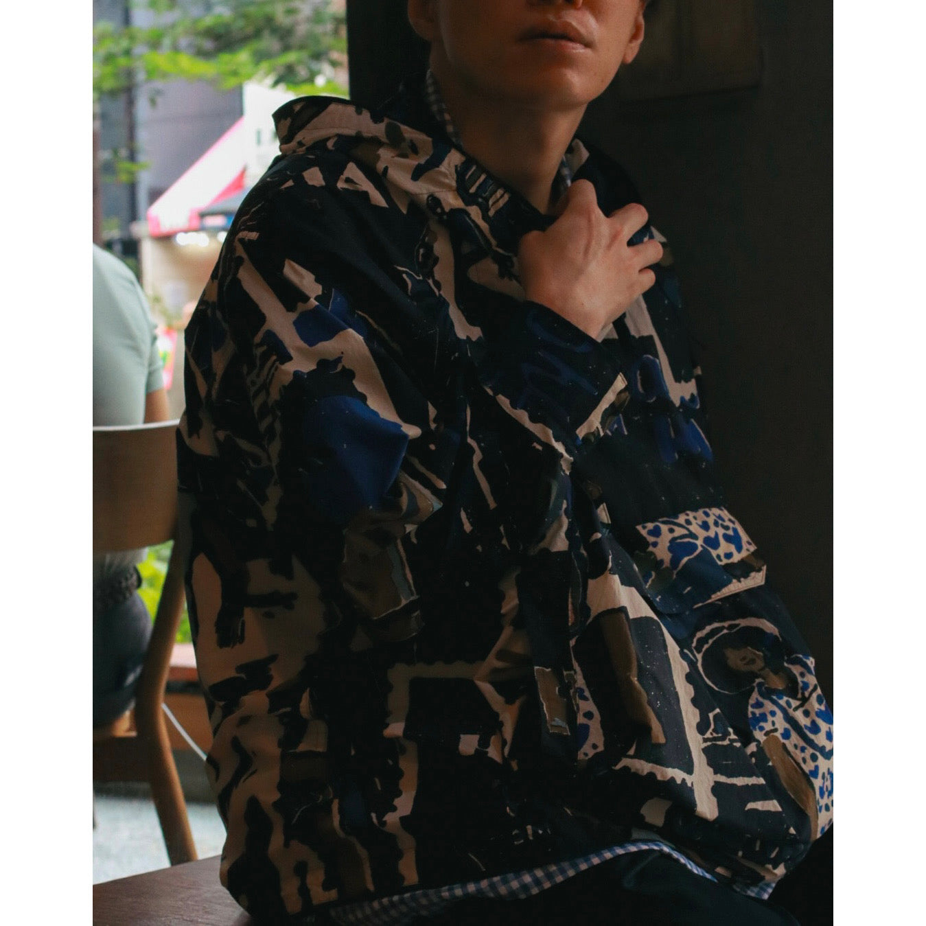 HAWAIIAN OUTDOOR ANORAK PARKA W/MINI POUCH