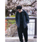 BLACK LINEN COACH JACKET