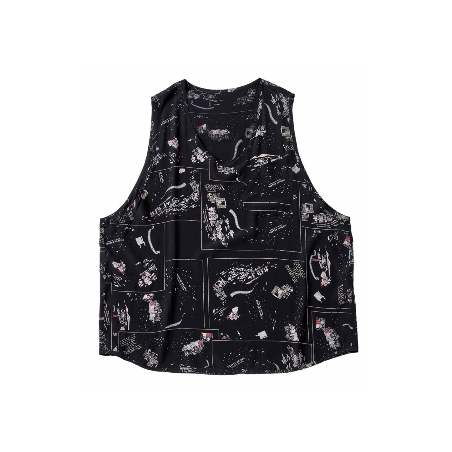 ♥ALOHA PULLOVER VEST FRENCH FILM