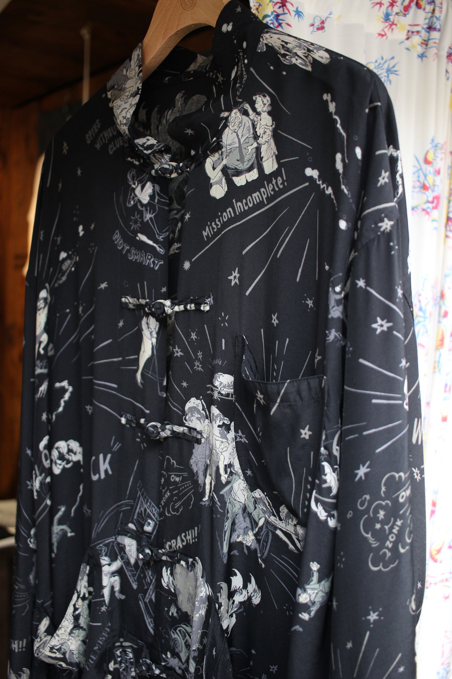 ♥落ちこぼれスパイALOHA CHINESE SHIRT (THE MISFIT SPIES)