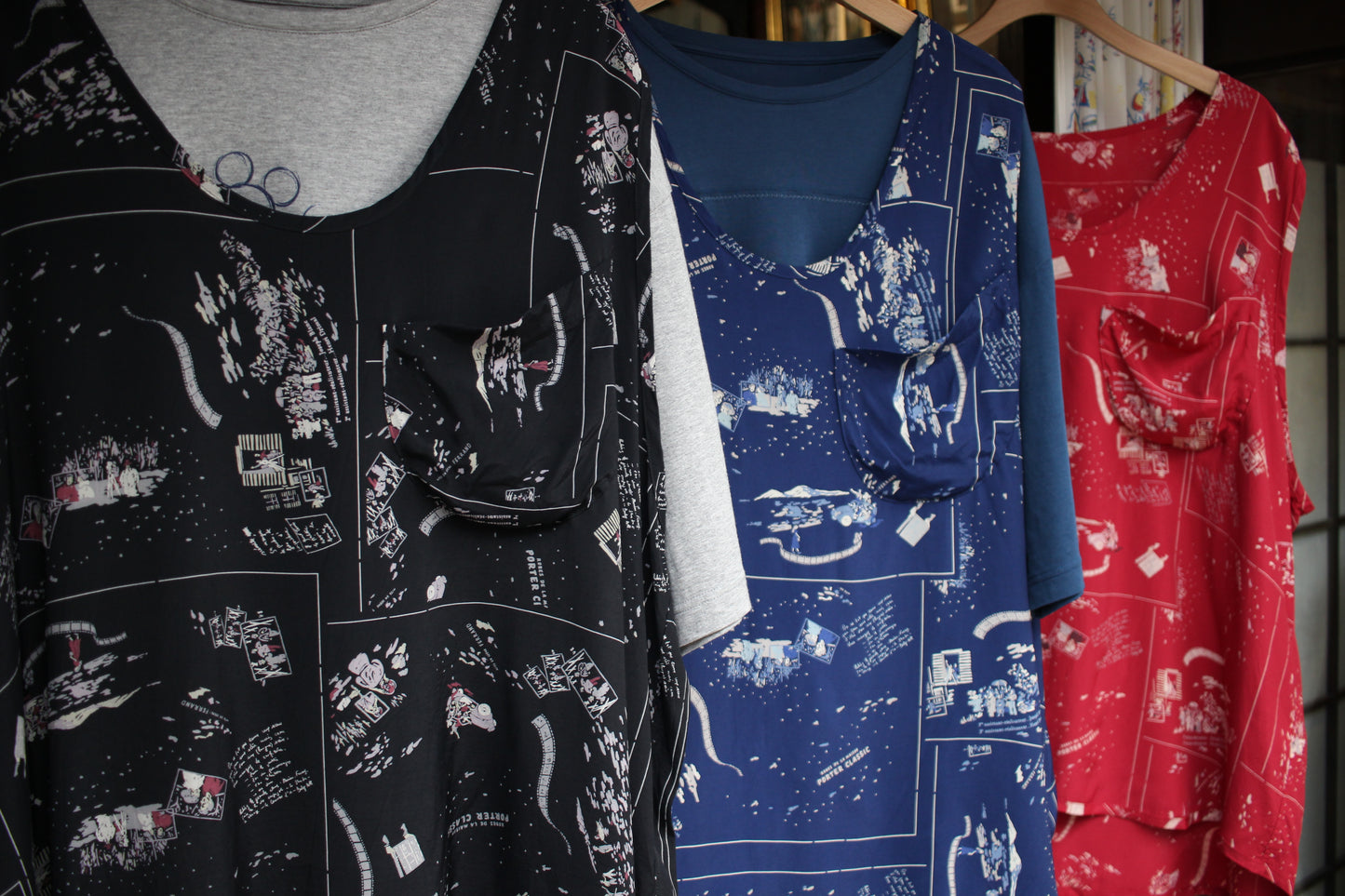 ♥ALOHA PULLOVER VEST FRENCH FILM