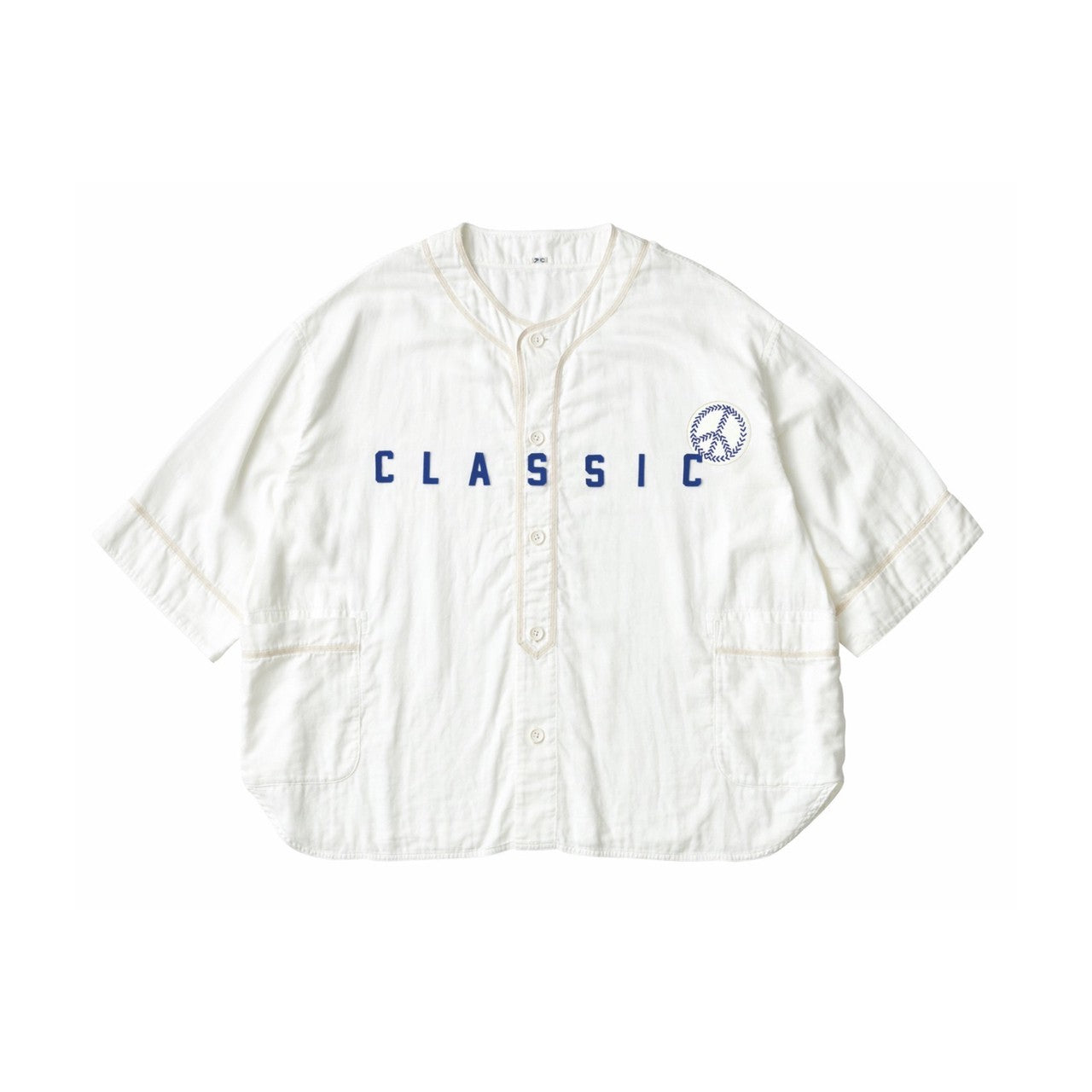 ♥SUVIN GOLD GAUZE BASEBALL SHIRT CUSTOM