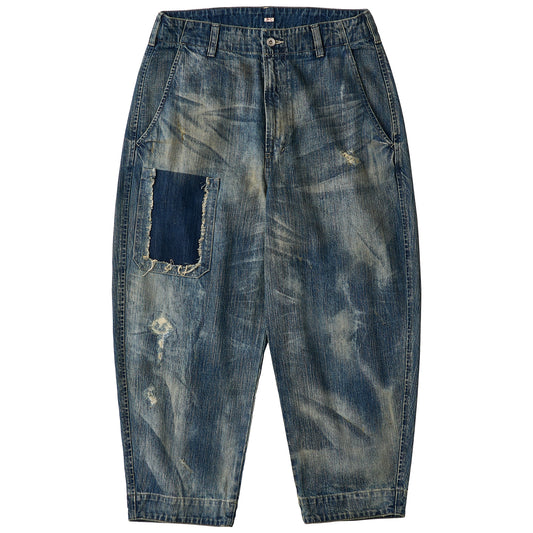 ♥STEINBECK DENIM POCKET PANTS VINTAGE CUSTOM