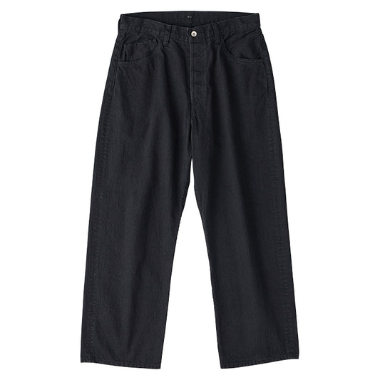 STEINBECK DENIM  PANTS -BLACK-