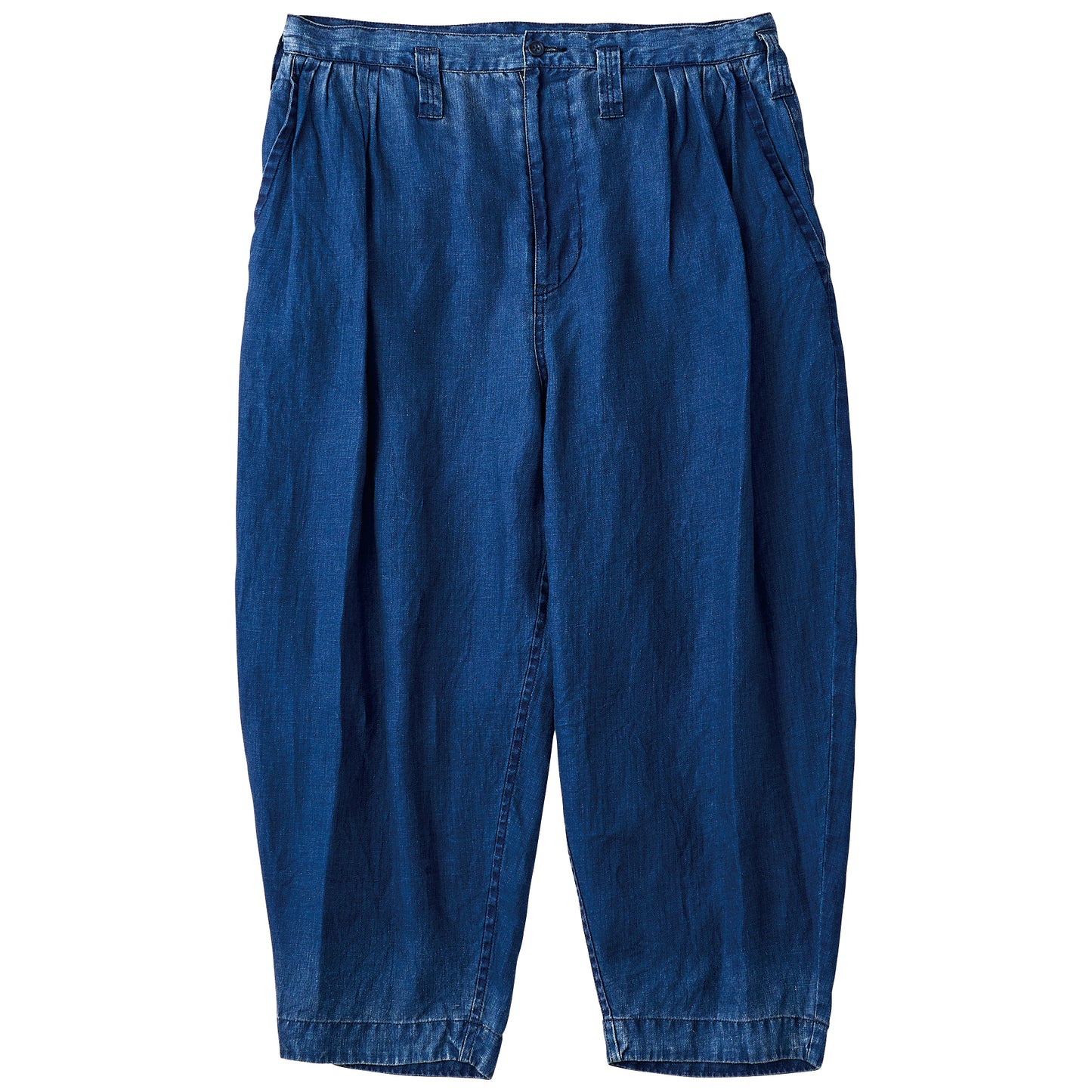 ♥INDIGO LINEN BEBOP PANTS