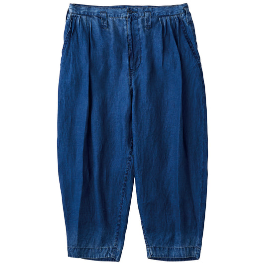♥INDIGO LINEN BEBOP PANTS
