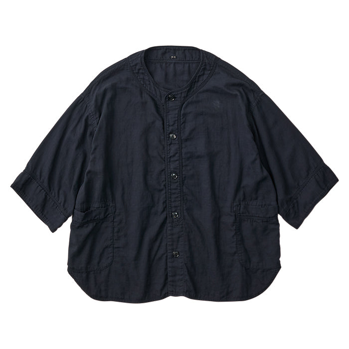 SUVIN GOLD GAUZE BASEBALL SHIRT