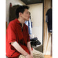 ♥SUVIN GOLD BIG POLO SHIRT