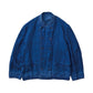 ♥INDIGO LINEN SHORT RIDERS JACKET