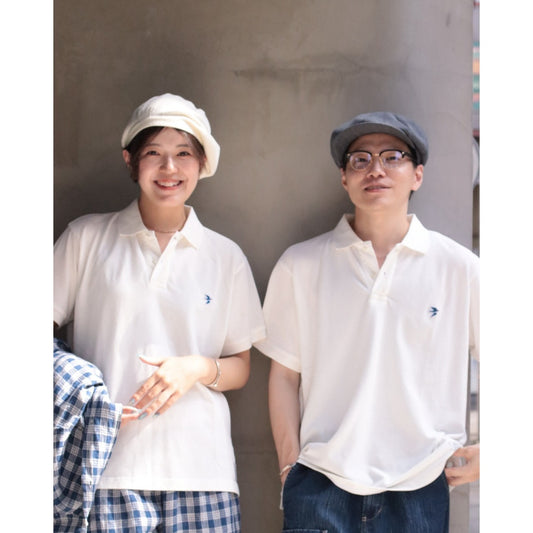 ♥POLO SHIRT -swallow-