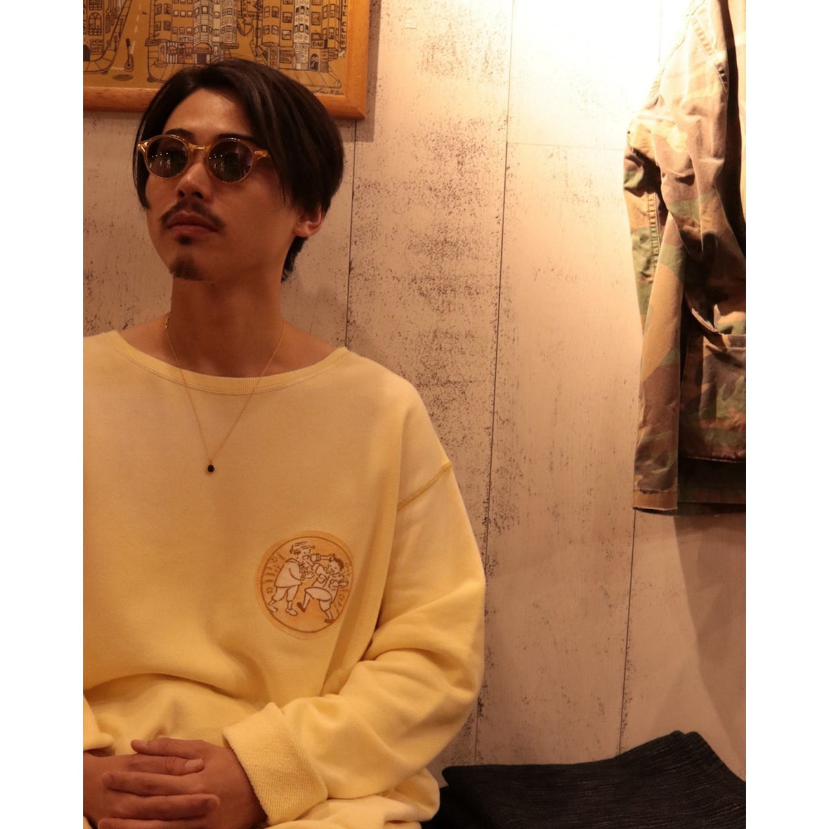 ♥OHARIKO MAFIA WAPPEN SWEAT SHIRT