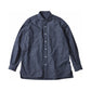 ♥WIDE POCKET CHAMBRAY CHAIN SHIRT -WATCH CHAIN ITEM-