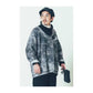 ♥HANDWORK PAINTED U NECK LONG SLEEVE SHIRT