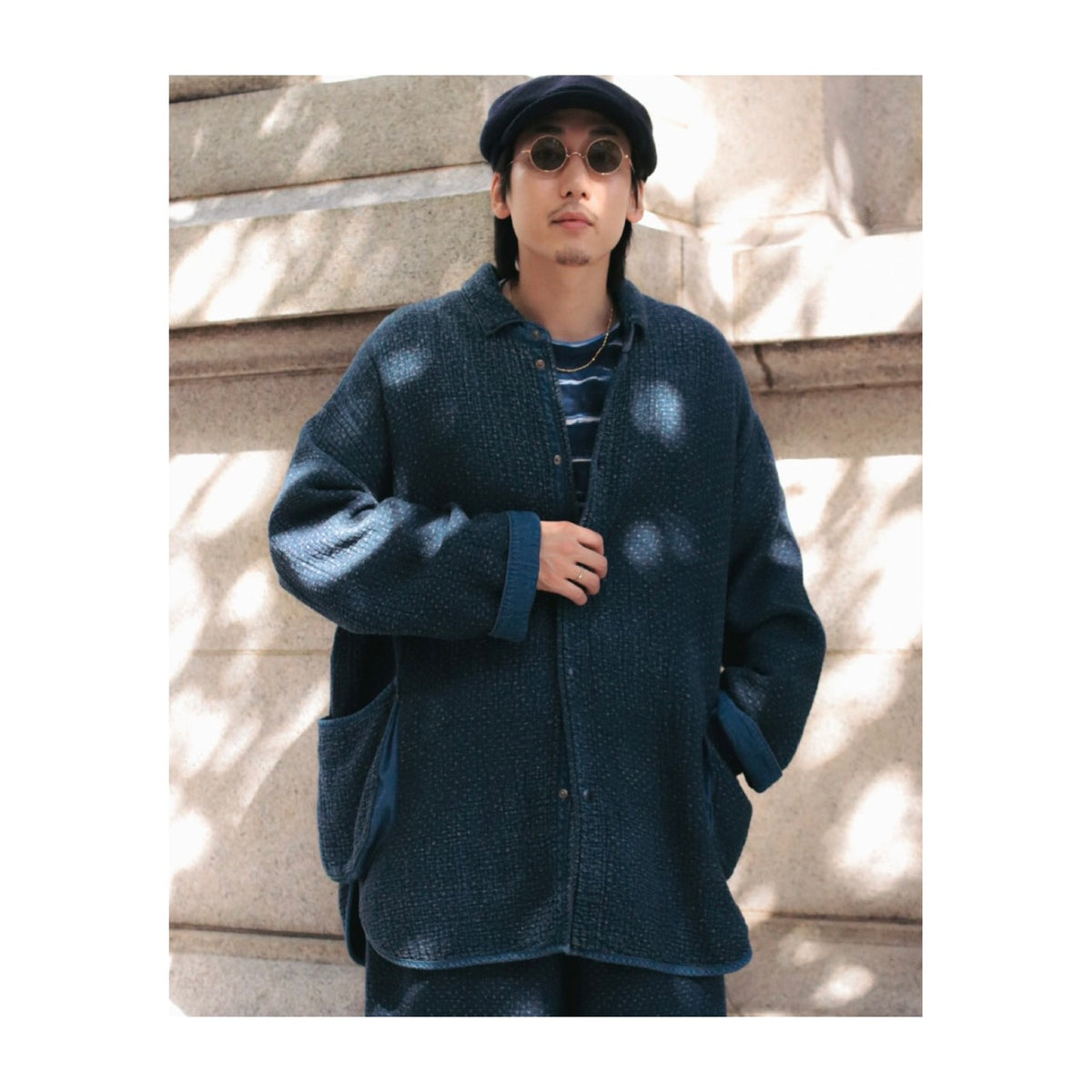 ♥NEW SASHIKO SHIRT JACKET