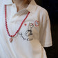 ♥CUSTOM POLO SHIRT -WHITE-