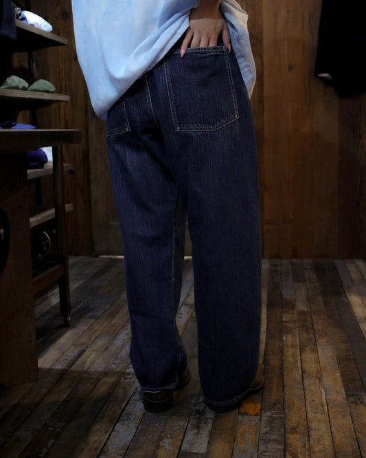 ♥STEINBECK DENIM PANTS -NAVY-