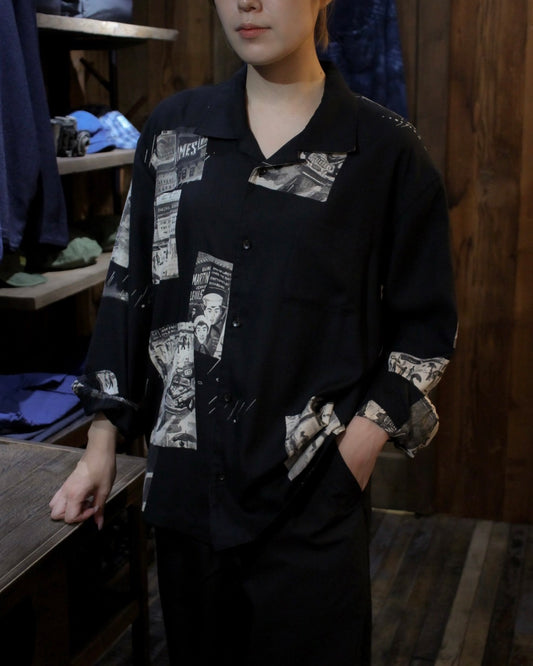❤︎ALOHA LONG SHIRT TIMES SQUARE