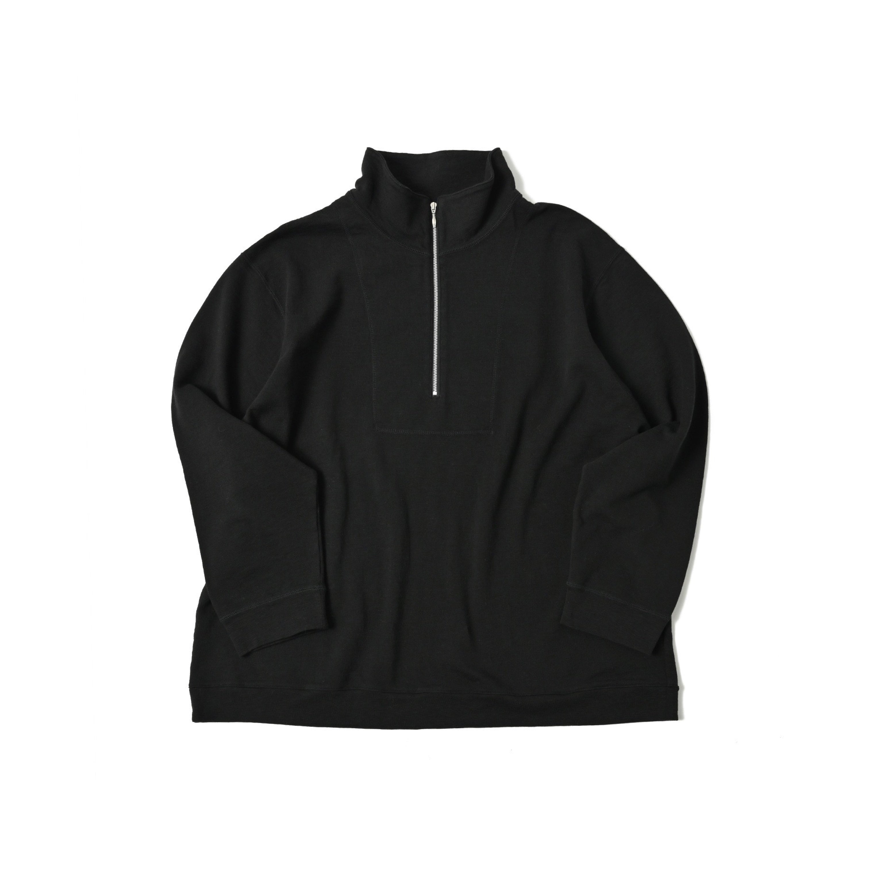 京都店限定 OHARIKO MAFIA WAPPEN HALF ZIP SWEAT SHIRT – PORTER