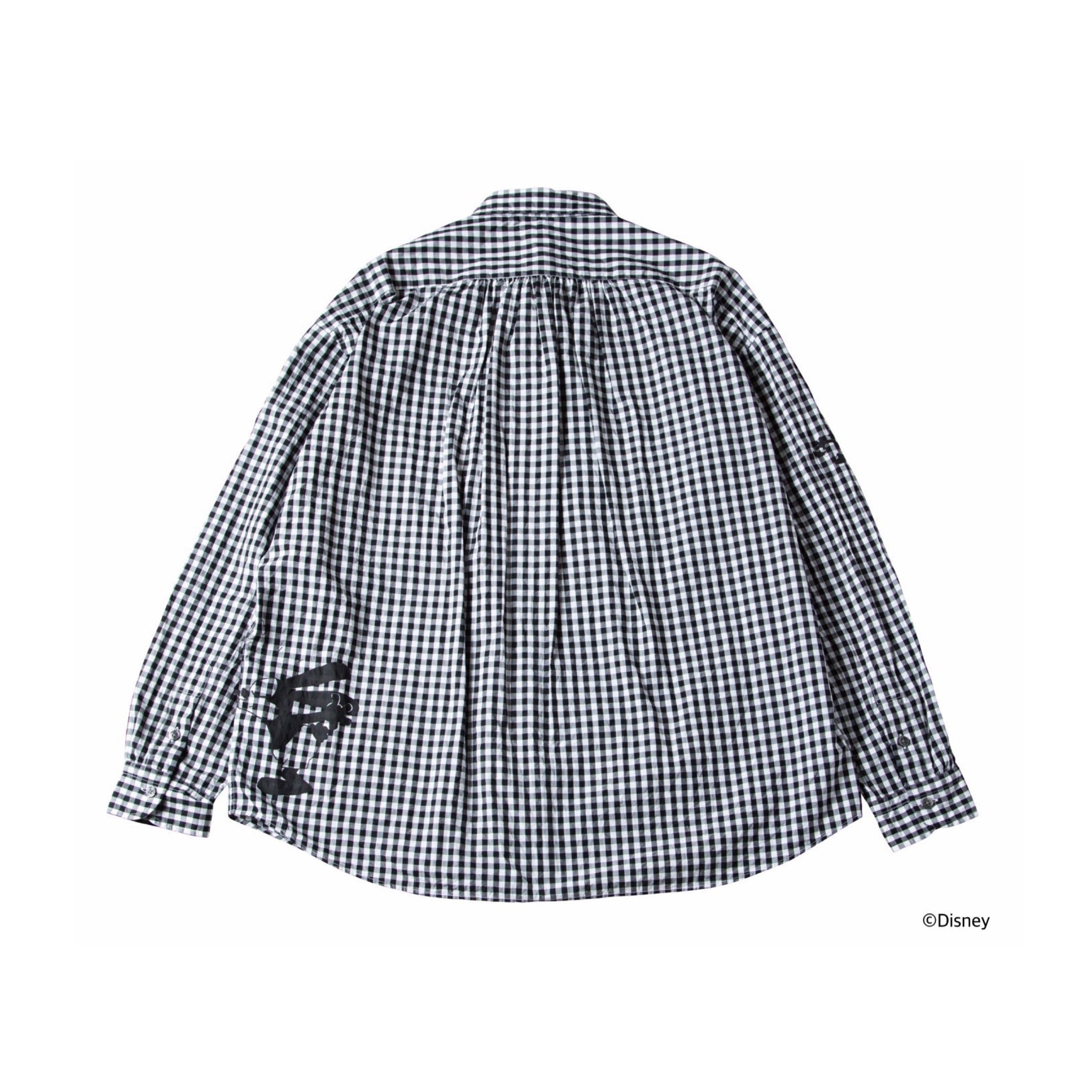 DISNEY 100 OSWALD / ROLL UP GINGHAM CHECK SHIRT – PORTER CLASSIC KYOTO