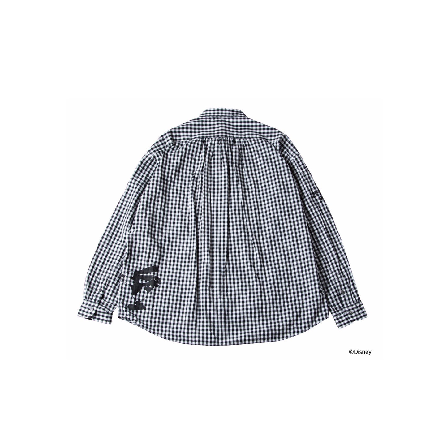 DISNEY 100 OSWALD / ROLL UP GINGHAM CHECK SHIRT