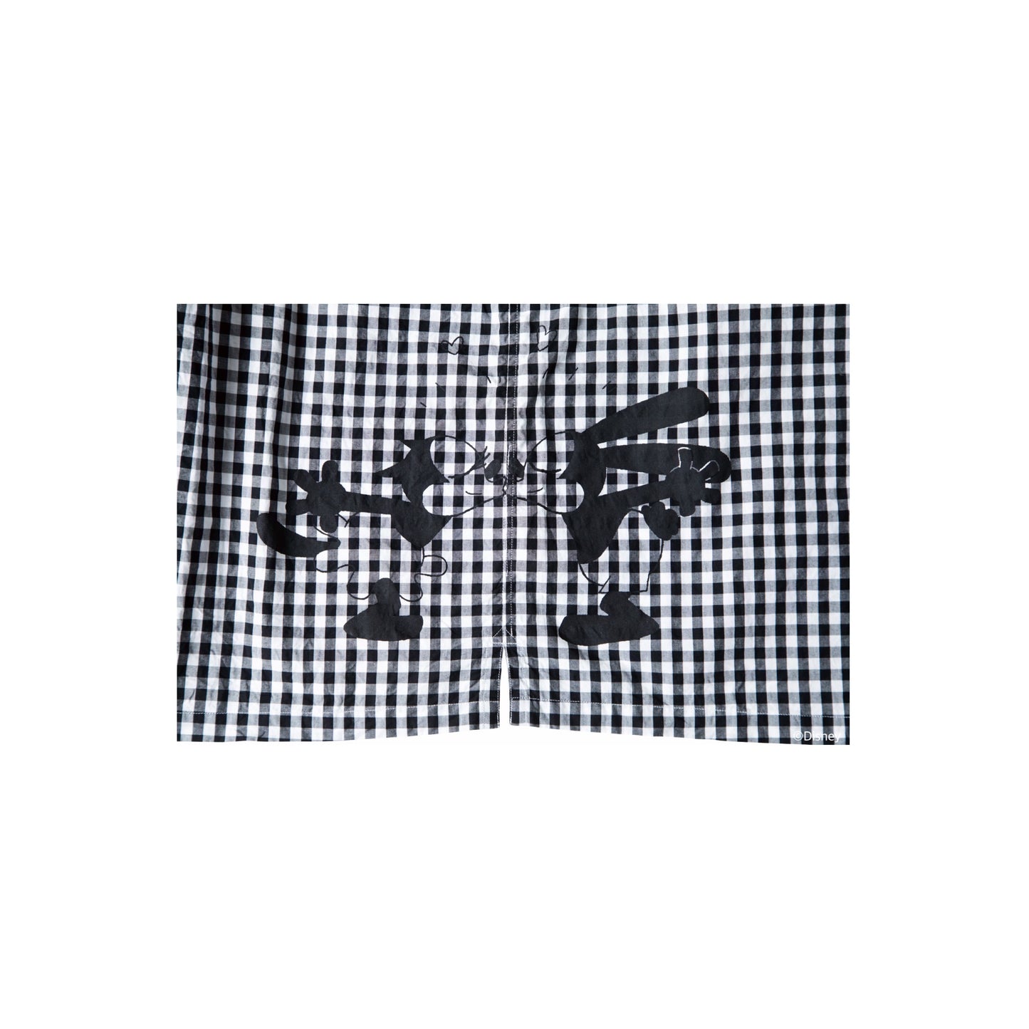 DISNEY 100 OSWALD / ROLL UP GINGHAM CHECK SHIRT