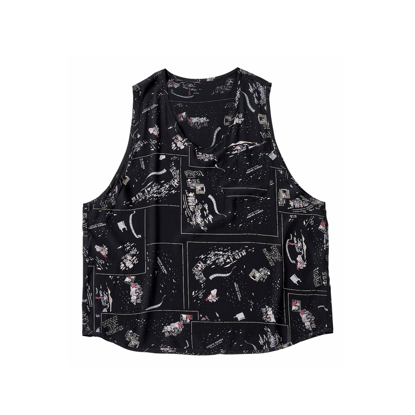 ALOHA PULLOVER VEST FRENCH FILM