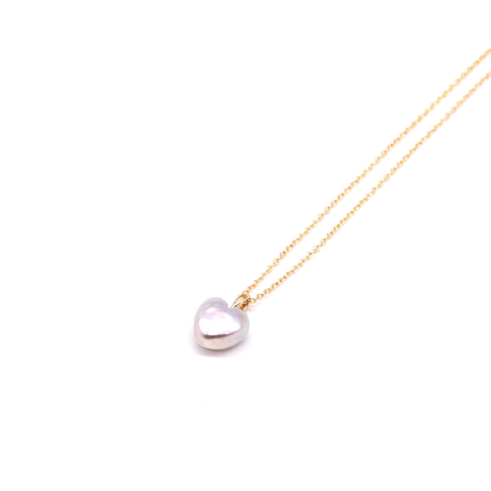 NATURAL HEART PEARL GOLD NECKLACE – PORTER CLASSIC KYOTO