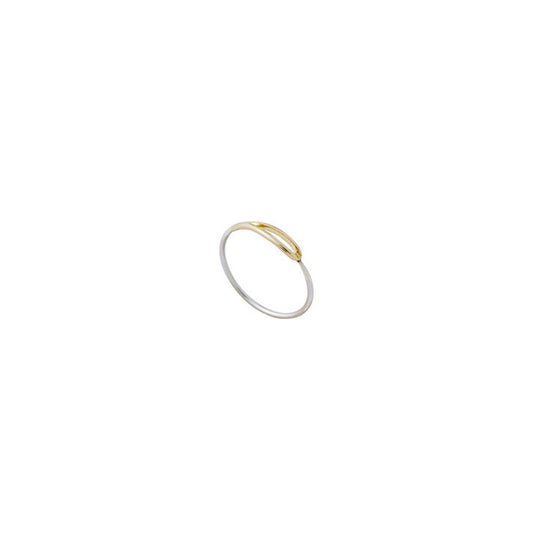 NEEDLE RING -GOLD/SILVER-