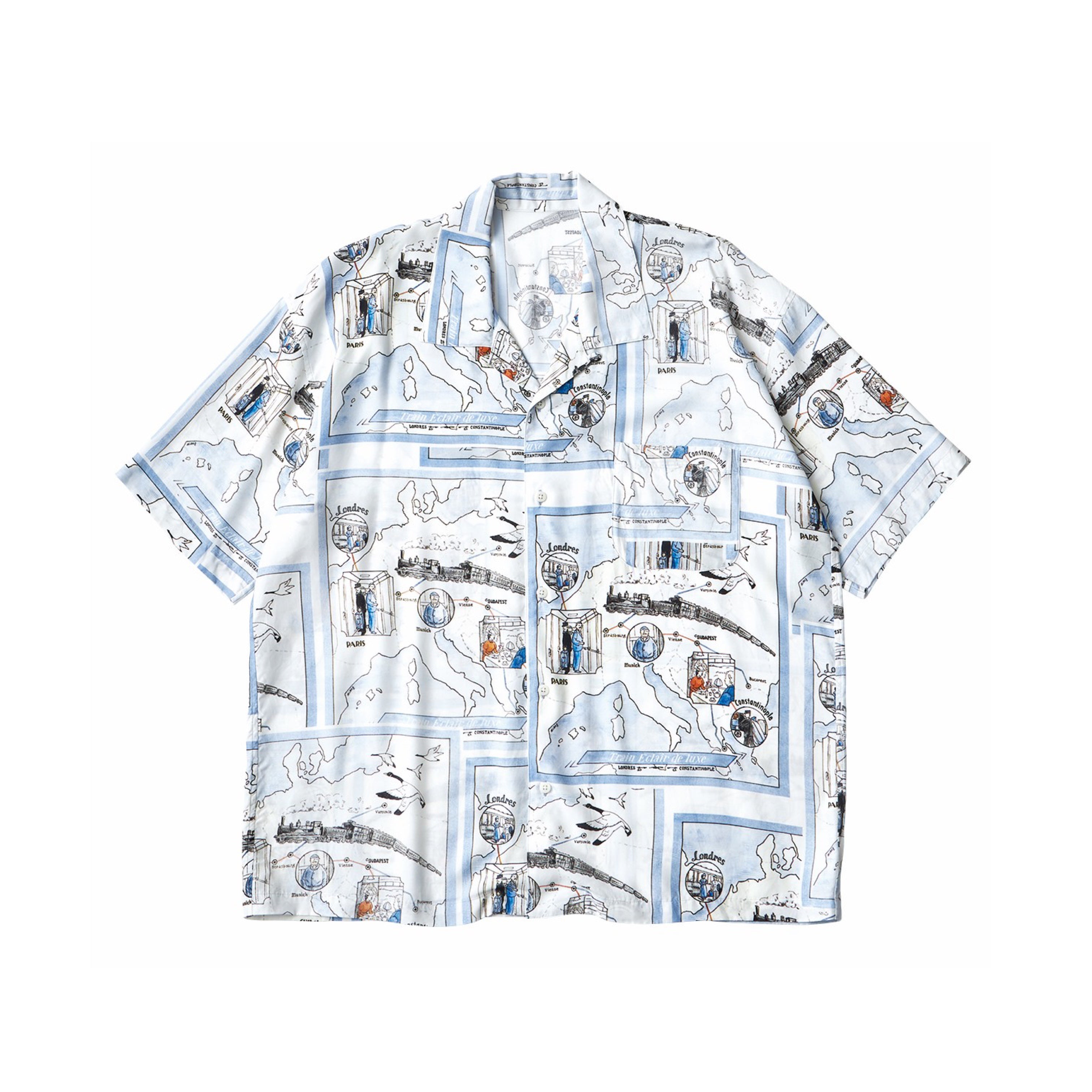 ALOHA SHIRT TRAIN 「オリエント急行」 – PORTER CLASSIC KYOTO